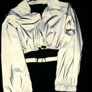 Dolls Kill Reflective Shirt and pants set